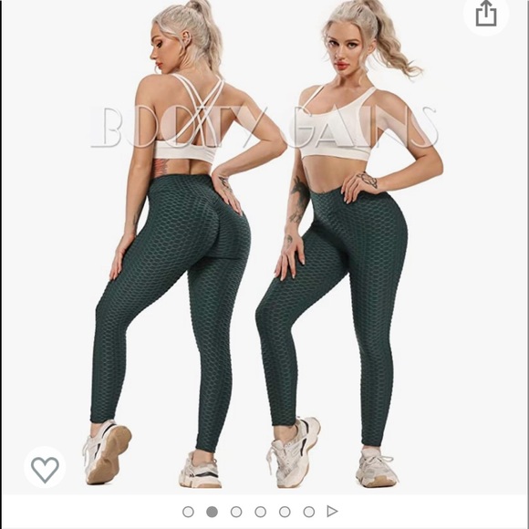 SEASUM Women's High Waist Yoga Pants Tummy Control Slimming Booty Leggings - Picture 1 of 8